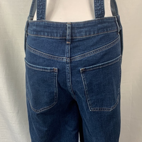 Express Ripped Straight Jean Overalls- NWT - Picture 10 of 16